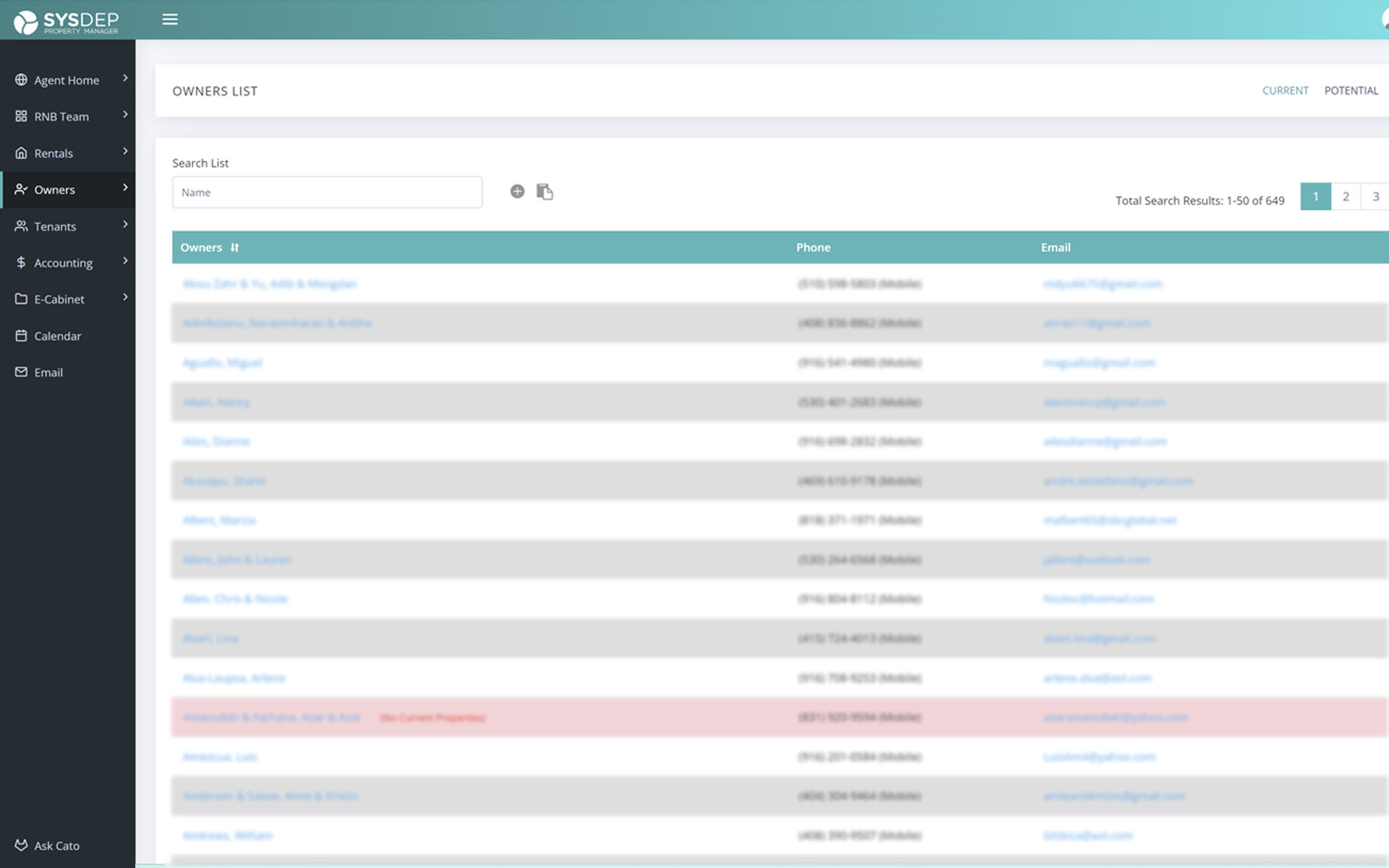 Maintenance management dashboard with work order tracking